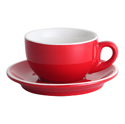 Пара чайная 280 мл красная Barista P.L. PROFF CUISINE (10620/8928)