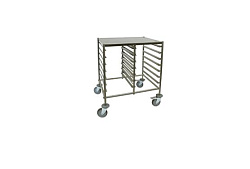 Тележка для контейнеров 2x7 GN1/1 10841 HALLDE