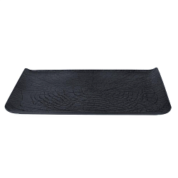 Блюдо прямоугольное 29,5x14,8 см с бортами Black Raw Wood P.L. PROFF CUISINE (51962-N)