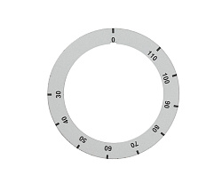 Маркировка регулировочной ручки термостат 30-110 C для AMBACH (5022914337)