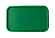 Поднос 52,5х32,5 см, зеленый, поверхность шагрень (119) MGprof (1737)