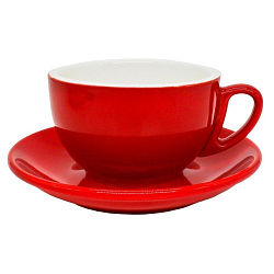 Пара чайная 270 мл красная  Barista  (INQ-CS119228WD-Red)