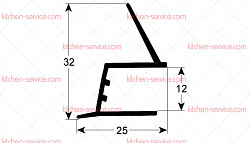 Уплотнитель изоляционный для HORECA-SELECT (1.1.C.C63.76)