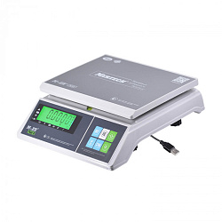 Весы порционные M-ER 326 AFU-32.1 "Post II" LCD USB-COM (двойной дисплей) MERTECH
