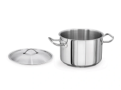 Кастрюля с крышкой 6,3 л 20x20 см EKSI (30142020)