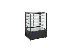 Витрина кондитерская Люкс Квадро черный ВКB 900-130 KAYMAN