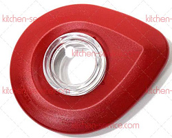 Крышка красная с мерным стаканом для блендера KSB555 KitchenAid (КитченЭйд) (W10415985)