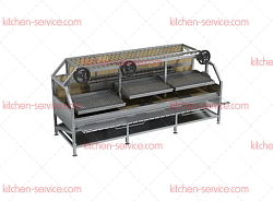 Гриль угольный Volando ETV3 Кордова ВУЛКАН