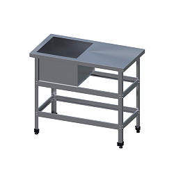 Ванна моечная ВСМС-1/530-ЮТ ТЕХНОЛОГИИ ЮГА