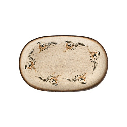 Блюдо овальное 23см Voyage Terra ID Fine