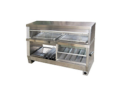 Витрина тепловая передаточная с секцией для картофеля фри DH 150 EW FF KOCATEQ