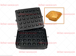 Форма для квадратных тарталеток DH Tartmatic Plate 17 KOCATEQ