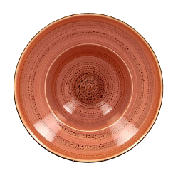 Тарелка глубокая 480 мл, 26х9 см Twirl Coral RAK PORCELAIN