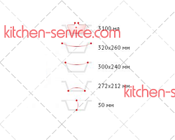 Контейнер алюминиевый SP(RF)98L 324х257х51 мм СТУДИОПАК