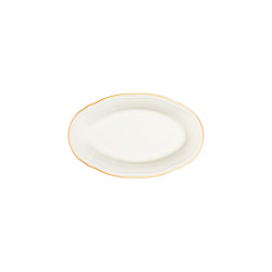 Блюдо овальное 21см Fake Gold Fulya PORSER
