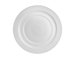 Блюдце 160 мм для бульонницы TU2545 Royal White 6-72 TUDOR ENGLAND (TU2547)