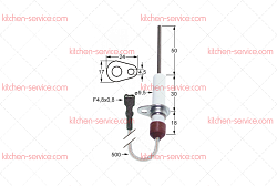 Электрод зажигания для печи (3020185)