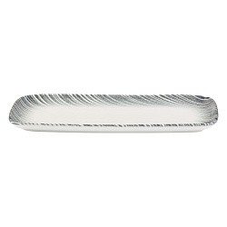 Блюдо прямоугольное 35см (34x16) Thin Grey ID Fine