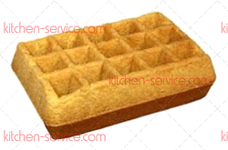 Форма для бельгийских вафель DH Tartmatic Plate 27 KOCATEQ