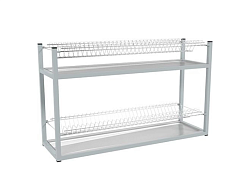 Стеллаж для тарелок ЭКОНОМ СКТК-2КЭ ПИЩЕВЫЕ ТЕХНОЛОГИИ