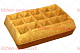 Форма для бельгийских вафель DH Tartmatic Plate 27 KOCATEQ