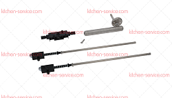 Шпингалет выдвижной дверной ручки для печи (5028006)