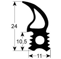 Уплотнение двери 10.20 P3 для пароконвектомата CONVOTHERM (7011005)