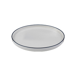 Тарелка с бортом 25,5см Modest Navy ID Fine