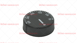 Ручка черная 50 мм 50-300C SILANOS (903970)