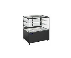 Витрина кондитерская ВКА 1200-110 BUILT-IN Квадро черный KAYMAN
