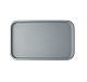 Поднос 52,5х32,5 см серый поверхность шагрень (107) MGprof (1737)