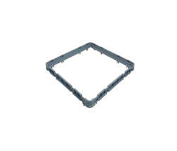 Секция дополнительная для кассет без ячеек закрытая 500х500х70 мм серая TRIBECA