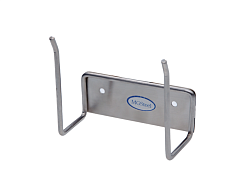 Держатель лопат для пиццы/ щеток для печи настенный 11,5х4,5 см нержавеющая сталь MGSTEEL