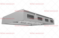 Зонт вытяжной ЗЦПВ-220/200 КОБОР