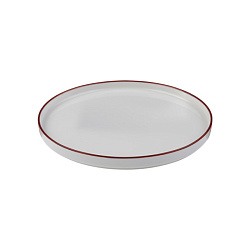 Тарелка с бортом 25,5см Modest Maroon ID Fine