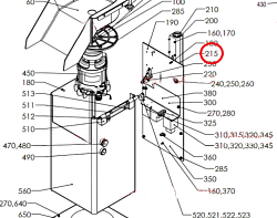 Рукав для овощерезки RG-300i HALLDE (47118)