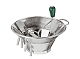 Протирка ручная 320х250 мм (3 диска - 1,5-2,5-4,0 мм) PADERNO (42573-31)