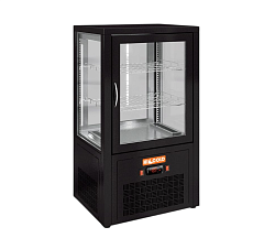 Витрина холодильная VRC T 70 Black HICOLD