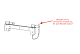 Штифт петли стопорный для овощерезки RG-300i/400i HALLDE (37511)