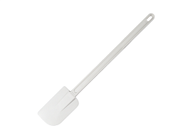 Лопатка кондитерская 40 см, рабочая часть 12х7,5 см, резиновая MGprof