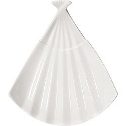 Блюдо веер 20,5х17,5см фарфор «Кунстверк» KUNSTWERK