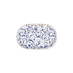 Блюдо овальное 28см Venecia Navy ID Fine