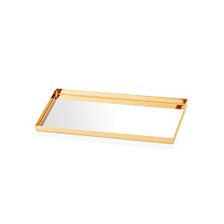 Поднос 14,5х28,5 см золото NARIN