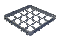 Секция дополнительная для кассеты 16 ячеек закрытая E2 500х500х70 мм серая TRIBECA