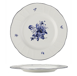 Тарелка 21,6 см Blue Flower P.L.PROFF CUISINE (NY-YQA4706-S-8.5X6)
