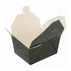 Ланч-бокс картонный Black 780 мл 11,3x9x6,4 см GARCIA DE POU (131.57)
