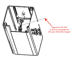 Пружина SF-TFR 0,75-6-15 для овощерезки RG-350 HALLDE (10499)