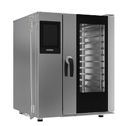 Пароконвектомат combi 1011b ADVANCE, бойлер, 10 GN1/1, сенсорная панель, мойка жидкими и твёрдыми средствами GABINO