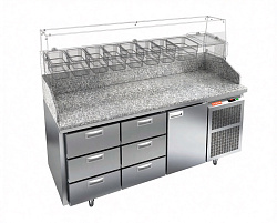 Стол для пиццы (камень) PZ3-331/GN HICOLD