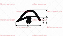 Уплотнение для KUPPERSBUSCH (060667)